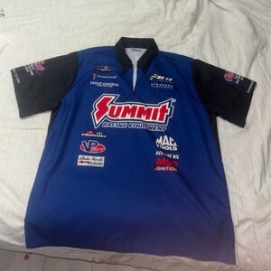 AUTOGRAPHED Summit racing Pit Crew Shirt